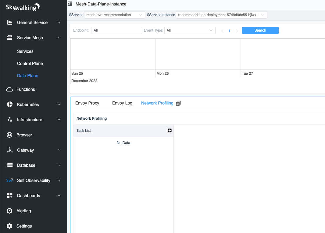 图 13:数据平面中的网络分析选项卡。